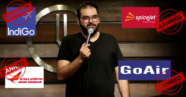 Kunal Kamra Banned By Go Air, Now Can’t Take 89% Of Domestic Flights