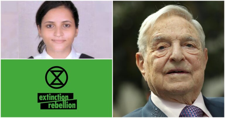 Extinction Rebellion, Which Nikita Jacob Claims Is Behind The Toolkit, Is Allegedly Funded By George Soros