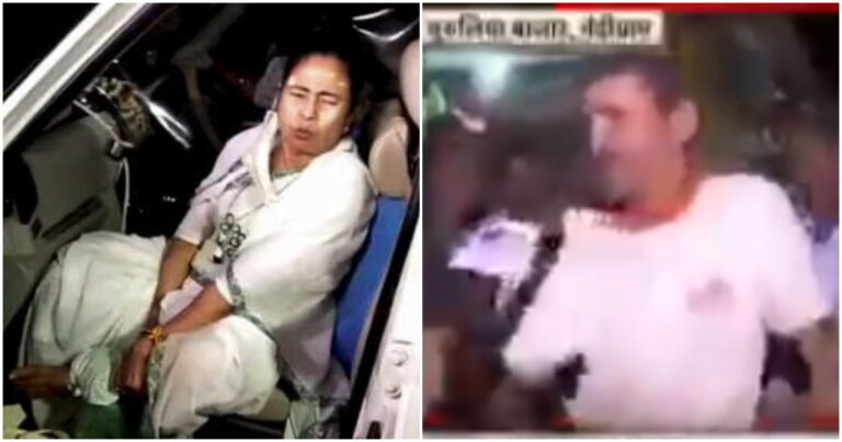 Mamata Banerjee Was Hit By Car Door After It Opened Against A Pillar, Reports Of Being Attacked By 5 Men Are Not True: Eyewitnesses