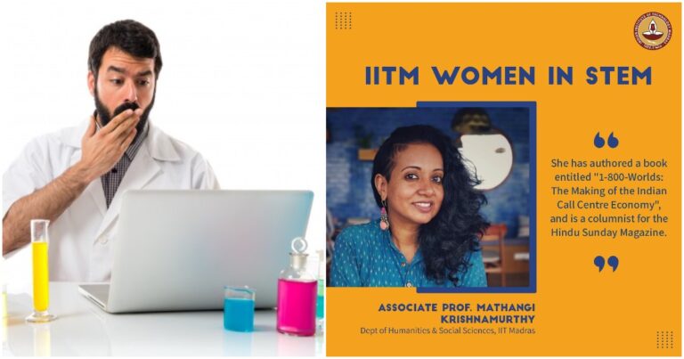 IIT Madras Honours Associate Prof. of Anthropology From Dept of Humanities & Social Sciences As ‘Woman In STEM’, Gets Mocked Online