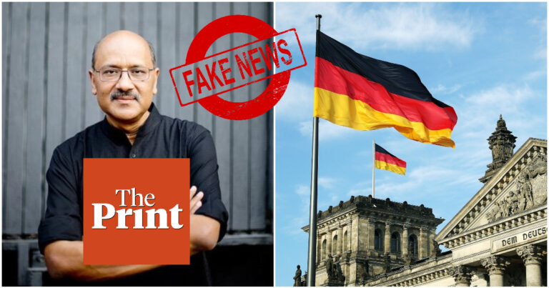 The Print’s Shekhar Gupta Claims That Vaccines In Germany Are Available To Any Adult On Demand, Gets Proven Spectacularly Wrong