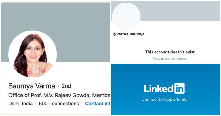 Saumya Varma, Alleged Creator Of Congress Toolkit, Deletes Her Twitter And LinkedIn Accounts After Her Name Emerges